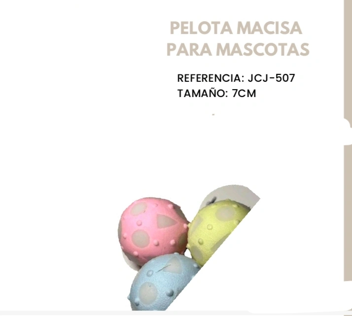 PELOTA MACIZA 7CM