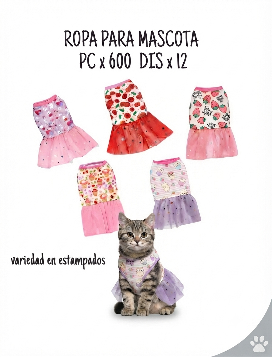 JD1546 VESTIDO TUTU