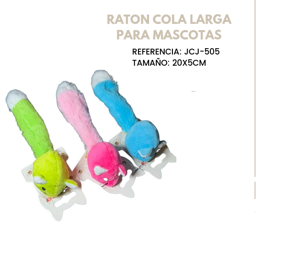 RATON COLA LARGA