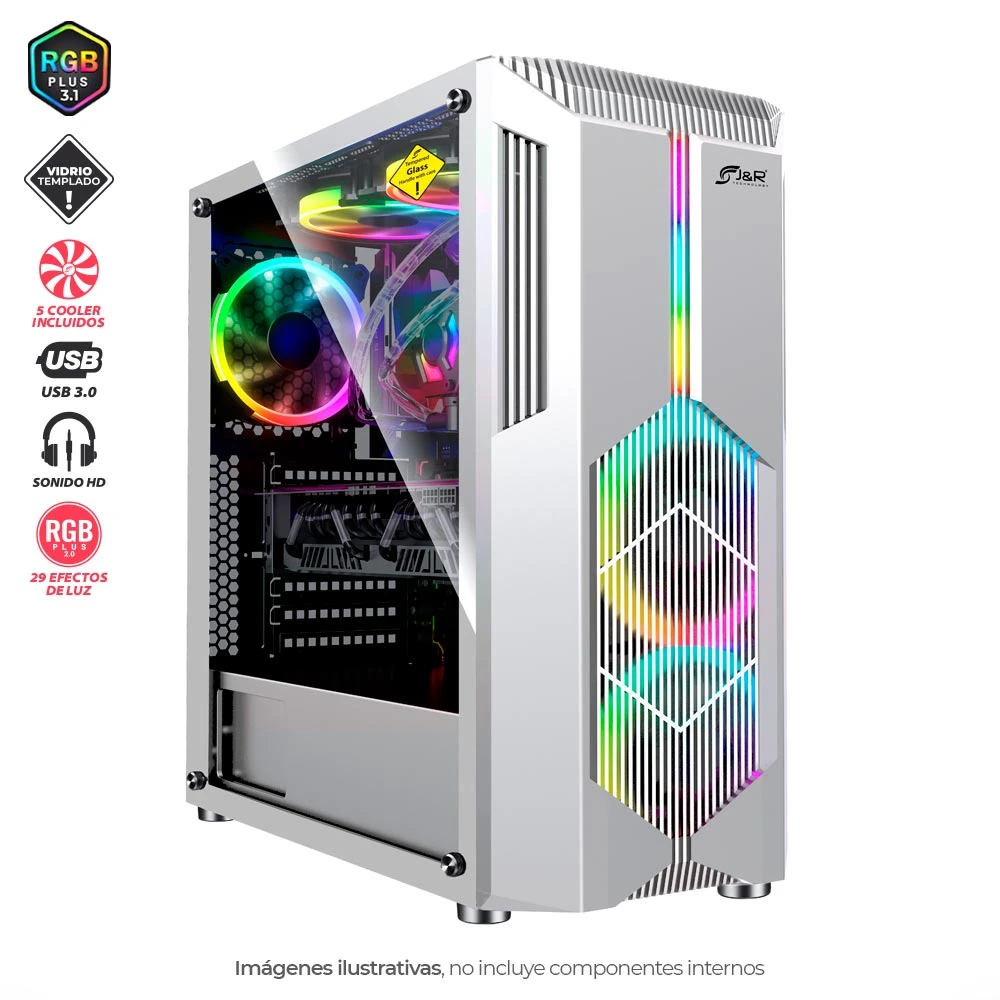 CHASIS GAMER JX112 ZERO