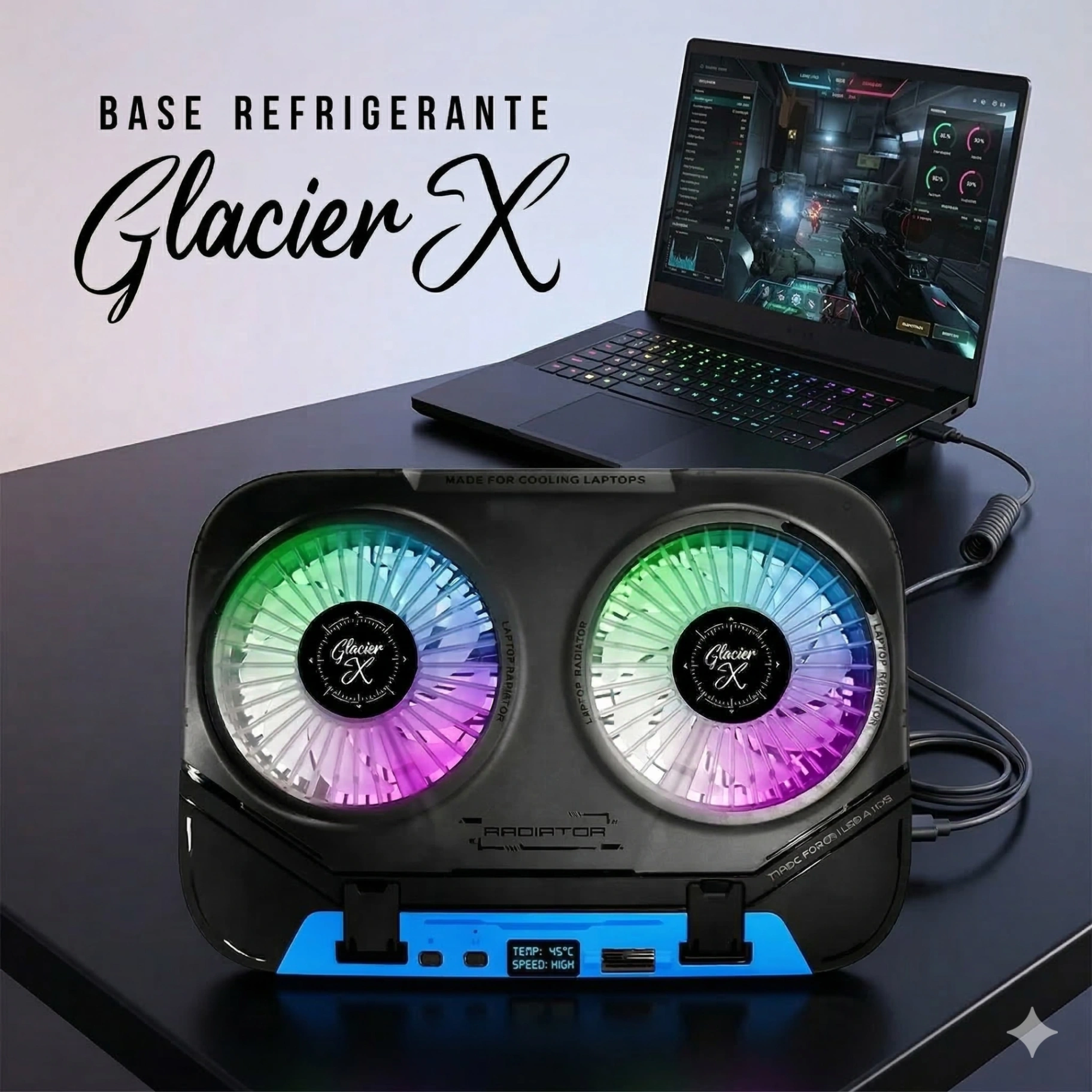 BASE REFIGERANTE GlACIALXJ Y R 022