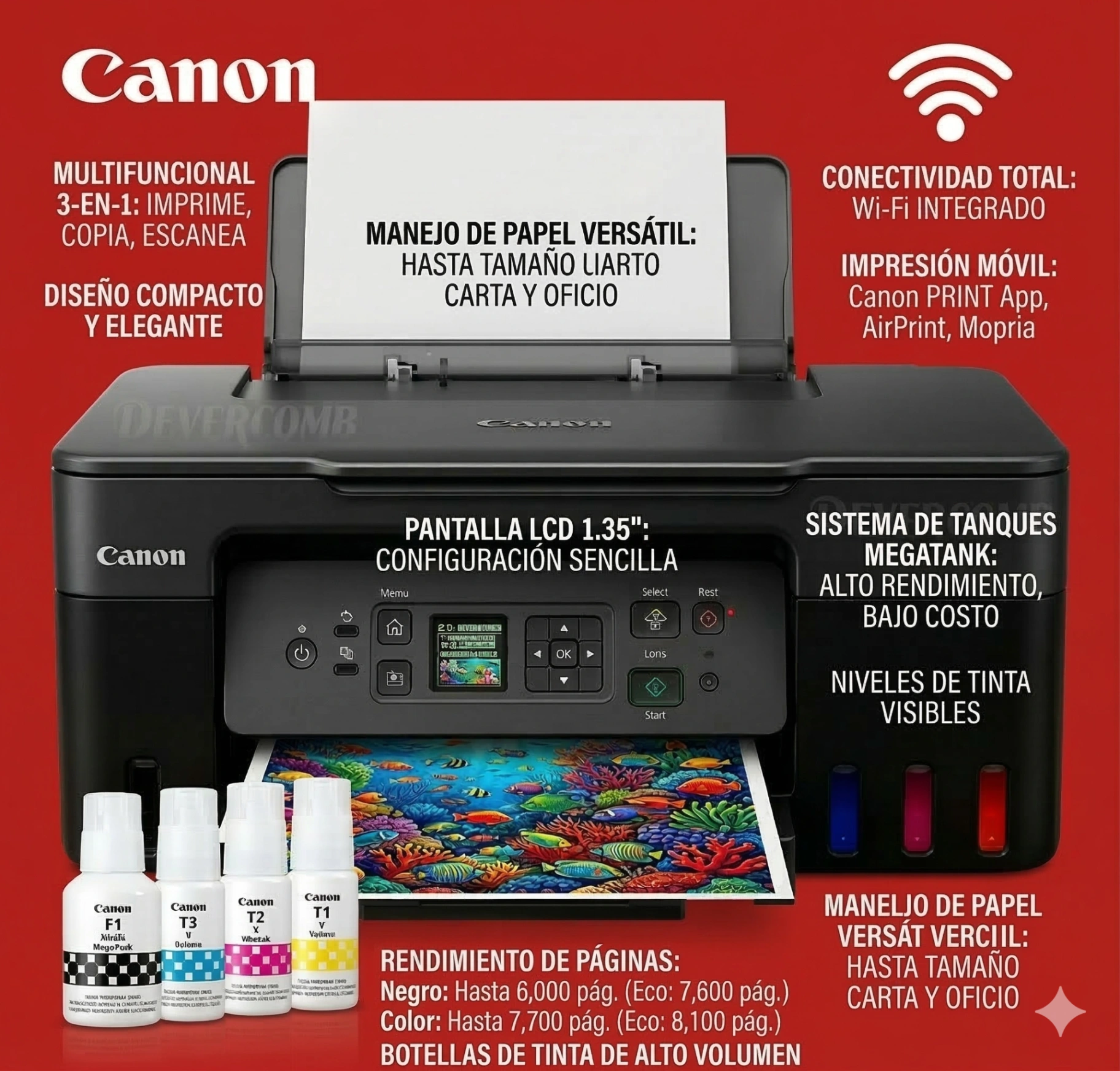IMPRESORA CANON G3170