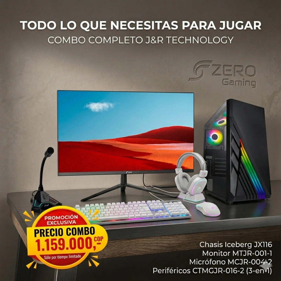 COMBO GAMER JYR 116 ÁTUALIZACION