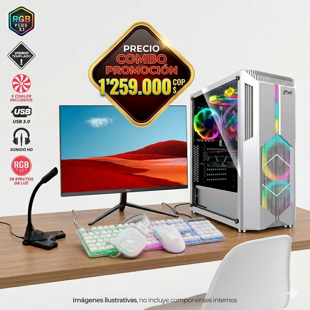 Combo gamer de atualizacion 2