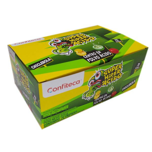 ins. Chicle Super Acido paquete