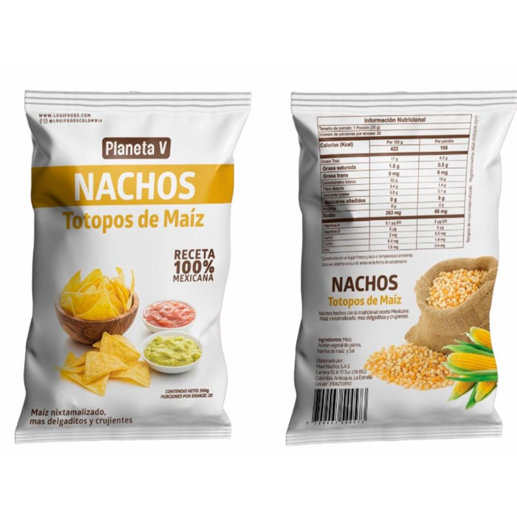 ins. Nachos paquete