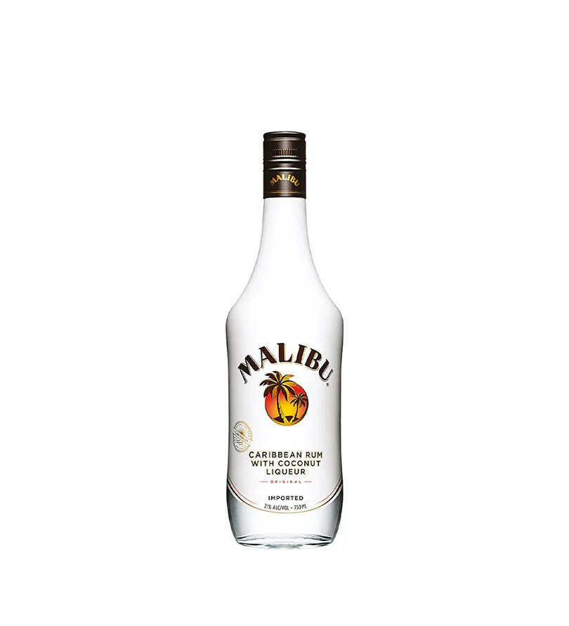 ins. Ron Malibu botella