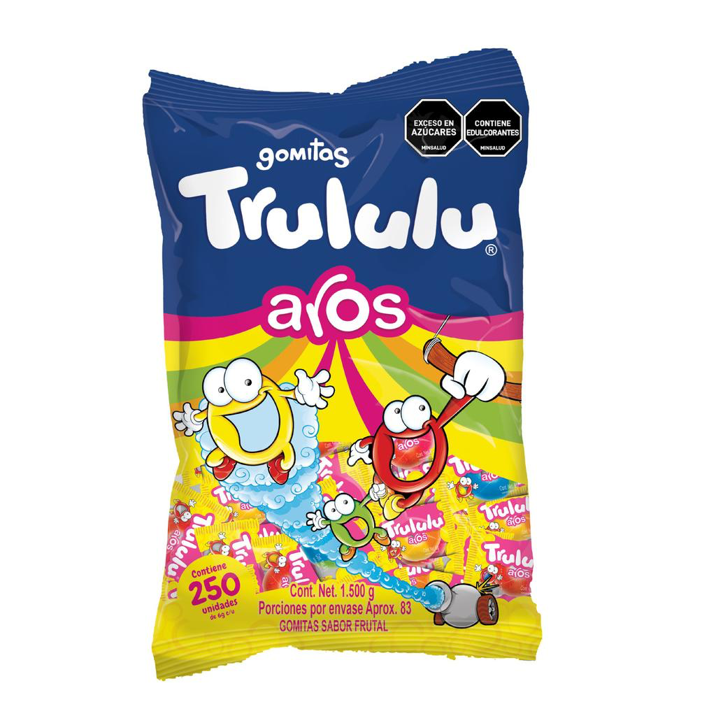 ins. Gomitas Trululú Aros paquete