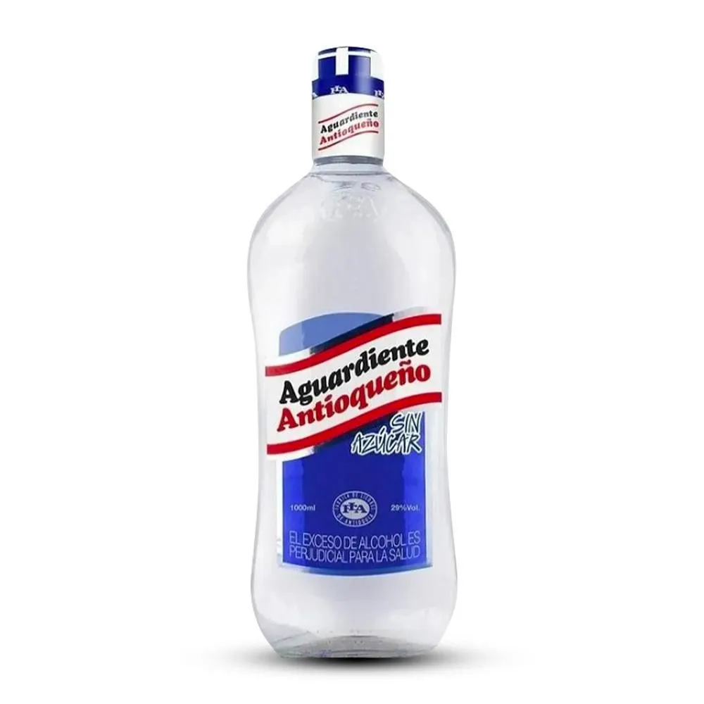 Aguardiente azul litro