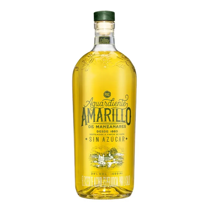 Aguardiente Manzanares botella