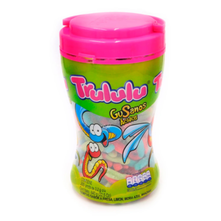 ins. Gomitas gusano paquete