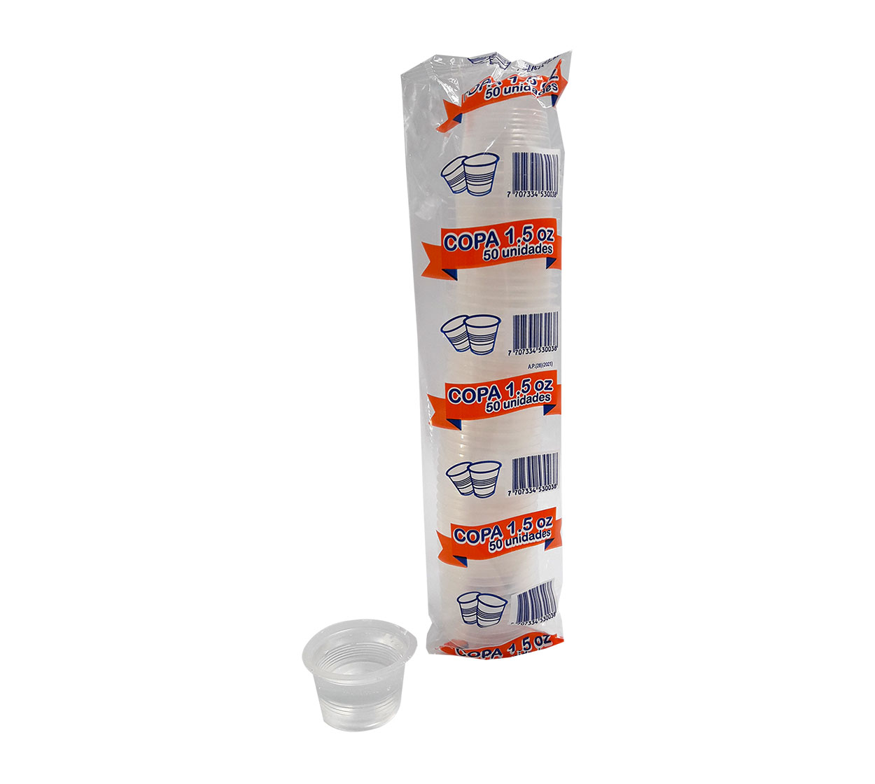 ins. Copa plastica 1,5 Oz.