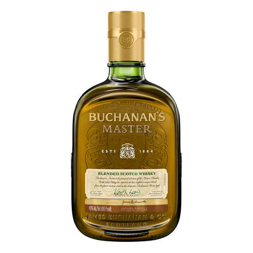 Whisky Buchanans Master botella