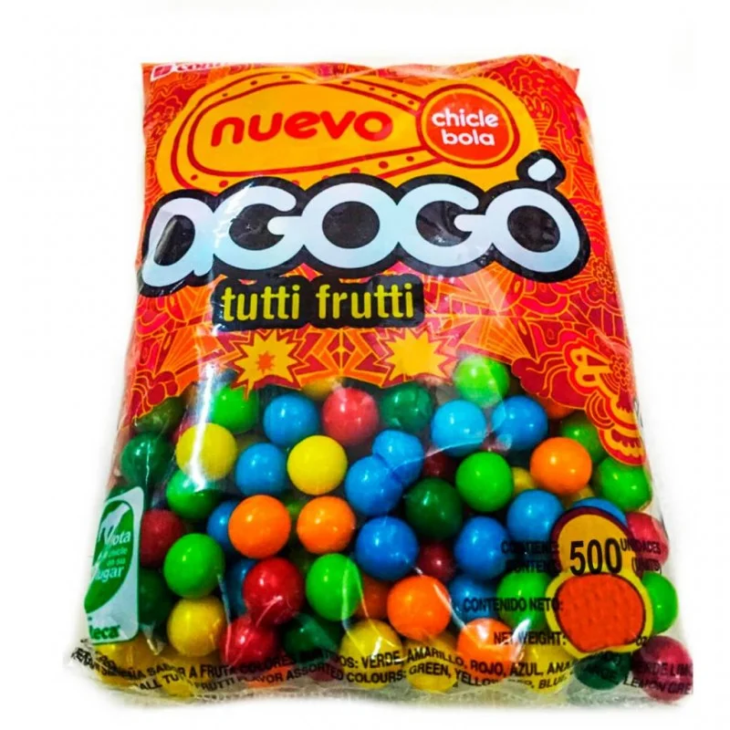 ins. Chicle Agogo bola pequeña paquete