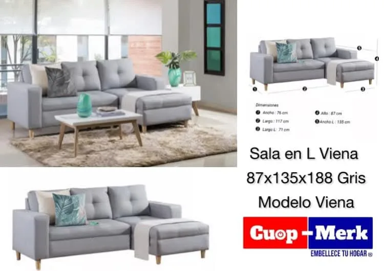 Muebles de sala y comedor desde :
