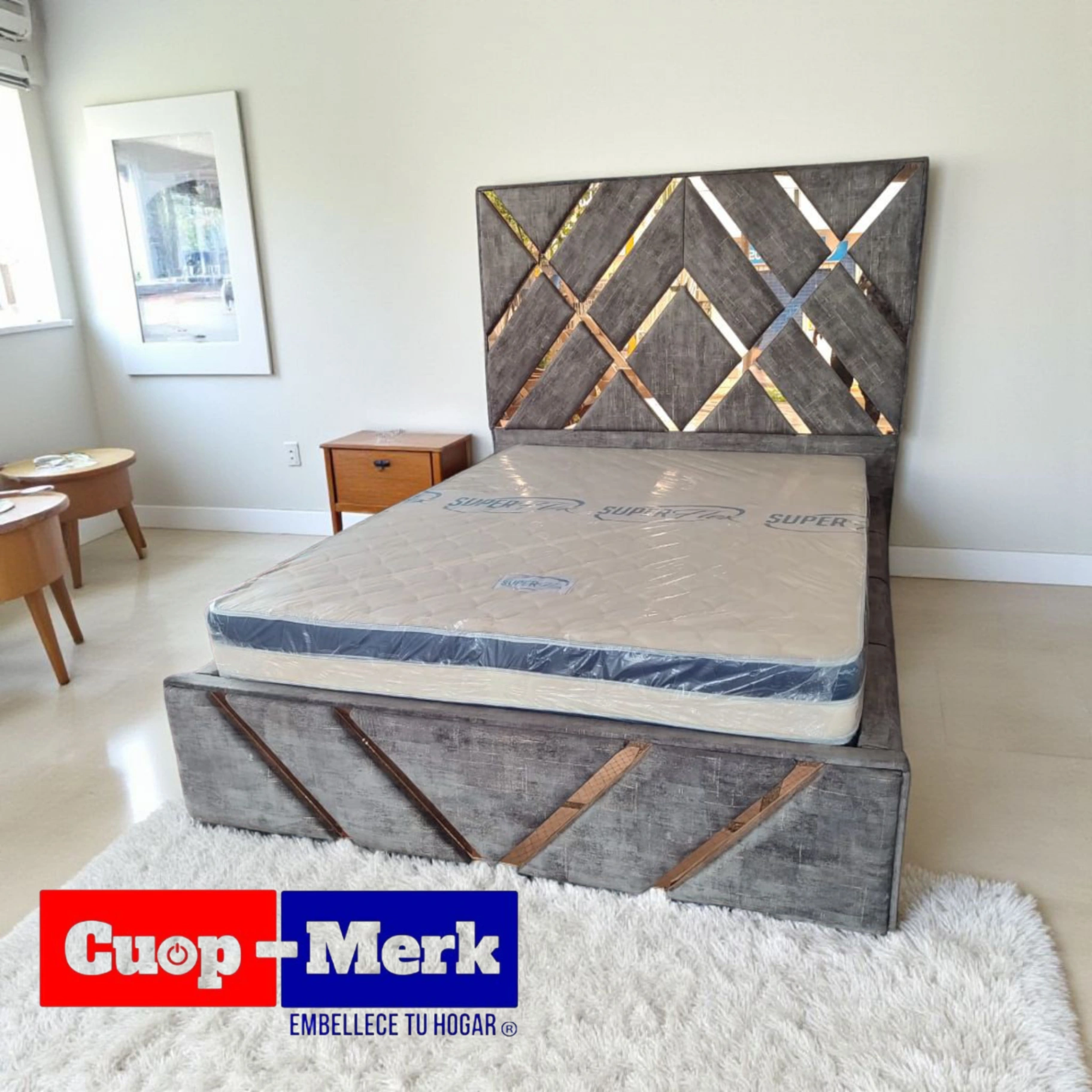 Somieres espaldar de lujo con colchón desde :