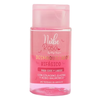 Desmaquillador Bifásico Nube Rosa