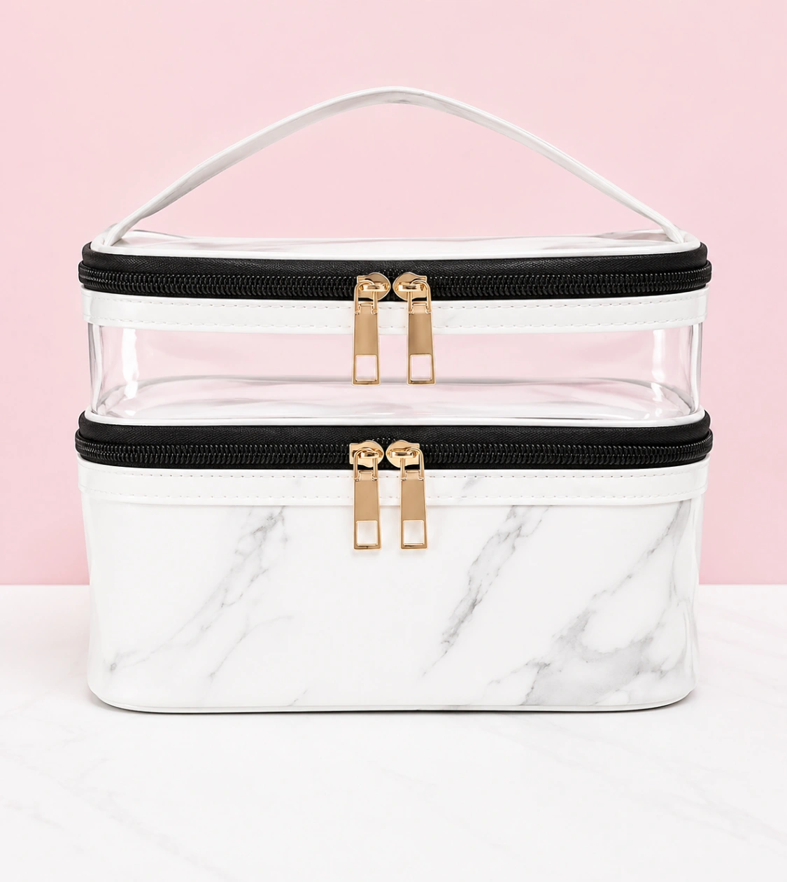 Organizador de Maquillaje Marmolizado