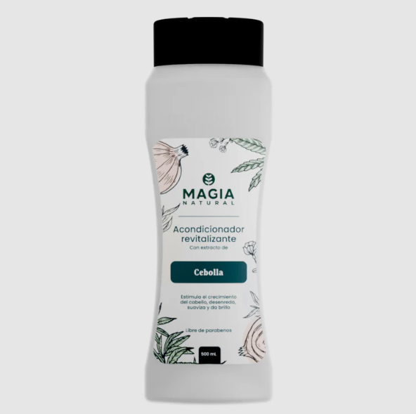 Acondicionador Suavizante e Hidratante con Cebolla y Biotina Magia Natural