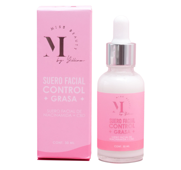 Suero Facial Control Grasa Niacinamida+CBD Miss Beauty