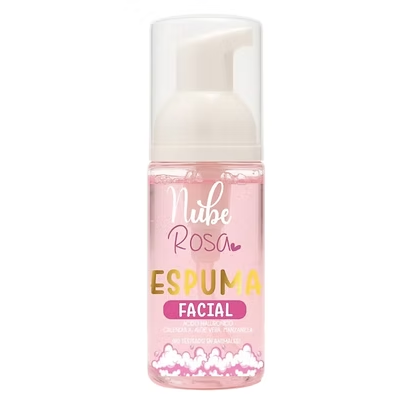 Mini Espuma Desmaquillante Nube Rosa