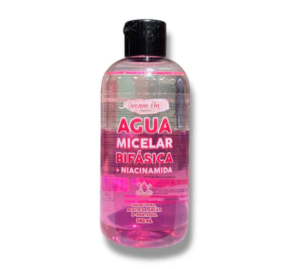 Agua Micelar Bifasica Desmaquillante Niacinamida Dream On Cosmetics