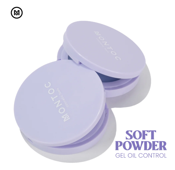 Polvo compacto Soft-Powder en gel Oil Control Montoc