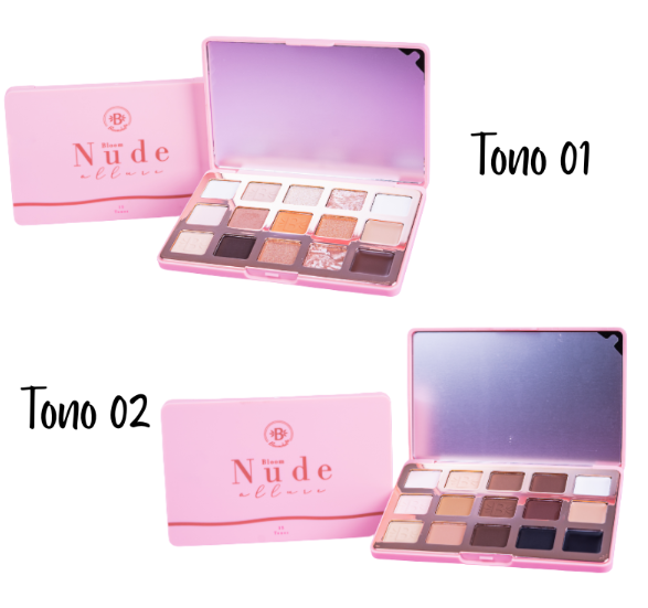 Paleta de Sombras Bloom Nude Allure Bloomshell
