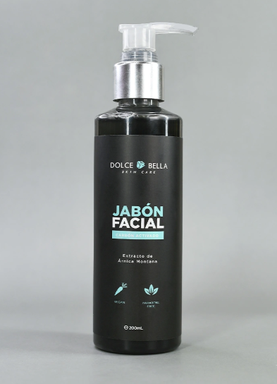Jabón Facial con Carbón Activado Dolce Bella