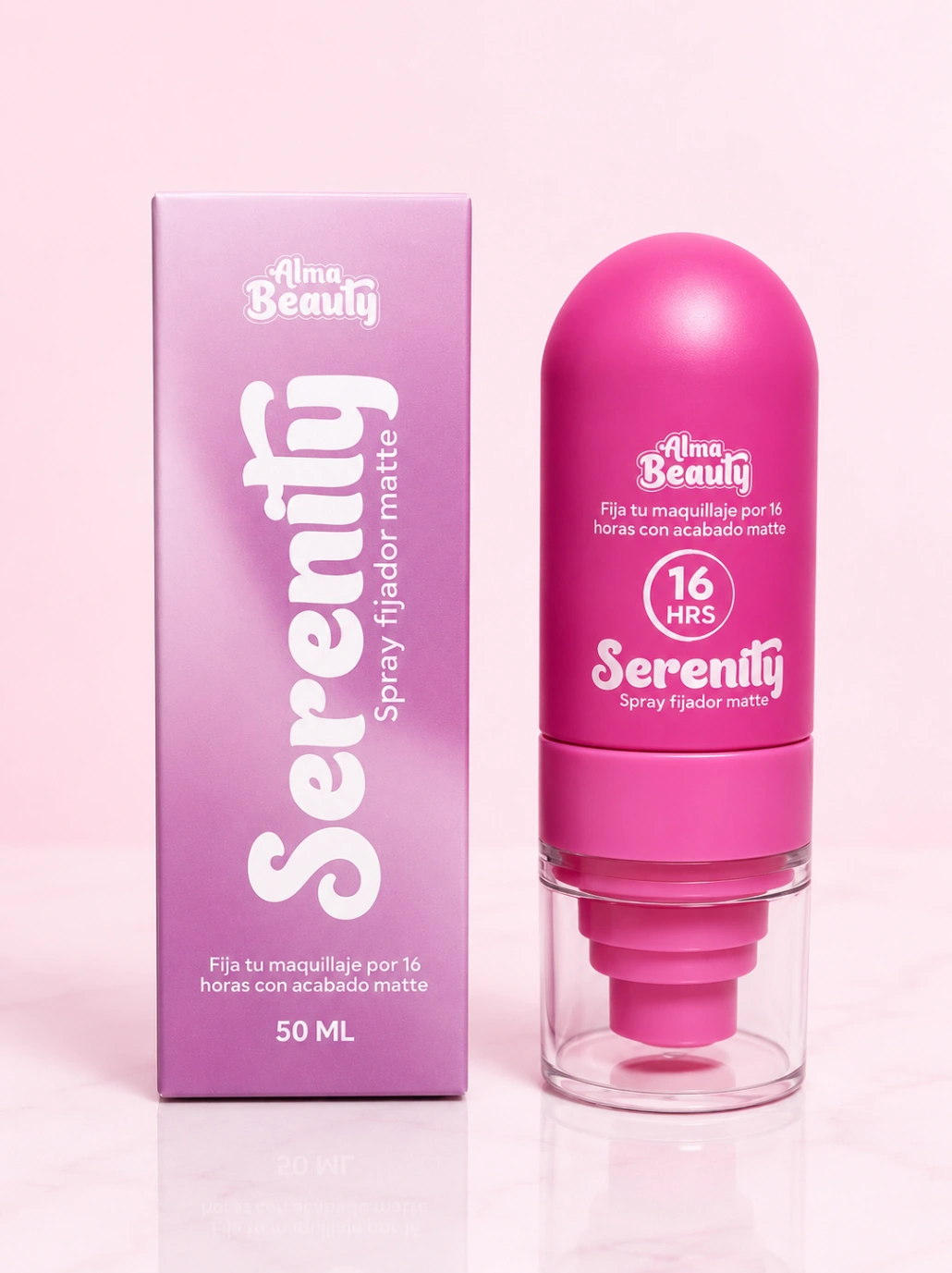 Fijador Matte 16 Horas Serenity Alma Beauty
