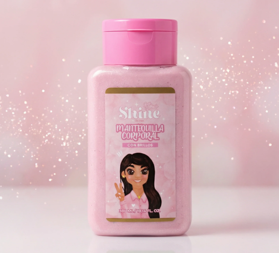 Mantequilla Corporal Rosada Glow Shine By Yaja