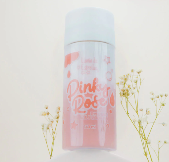 Desmaquillante Bifásico Cremoso Pinky Rose Lluvia de Estrellas