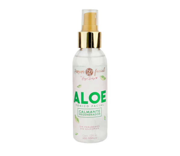 Tonico Facial Aloe vera 120ml mini Purpure