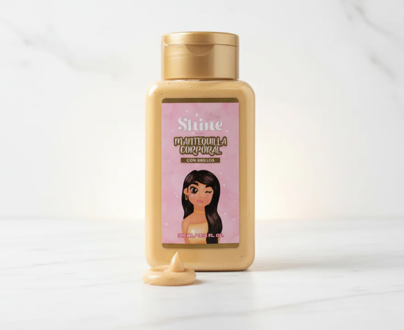 Mantequilla Corporal Dorada Glow Shine By Yaja