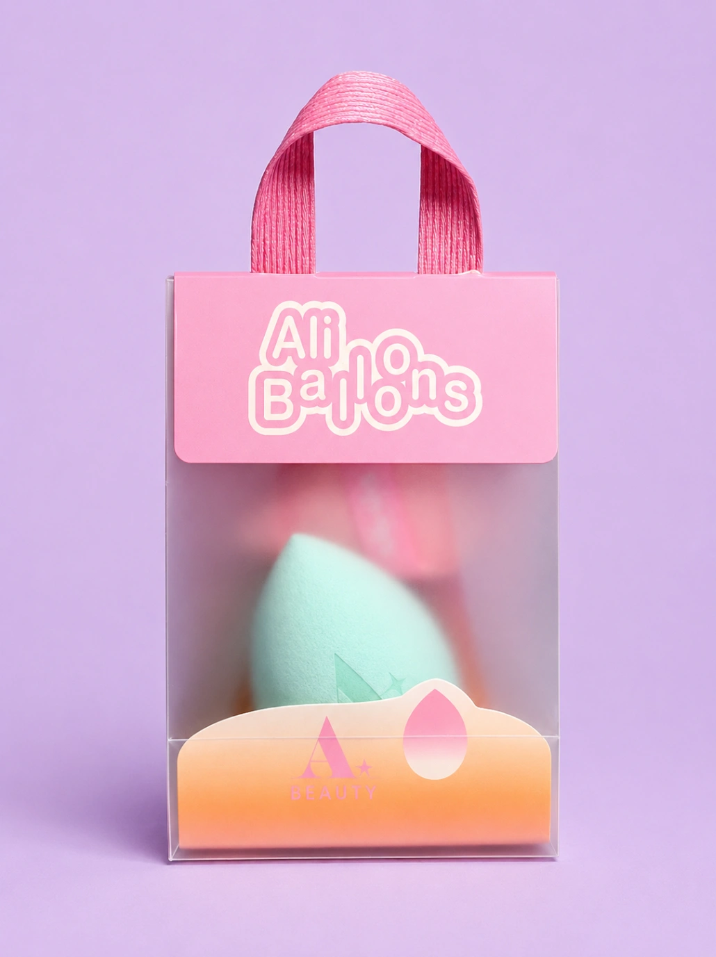 Set Esponja + Borla Aliballoons Alissha Beauty