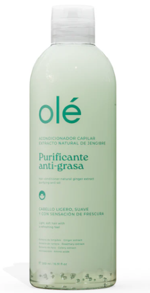 Acondicionador Jengibre Purificante Anti-grasa Olé Capilar