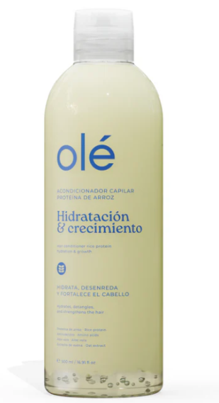 Acondicionador capilar proteína de arroz Olé Capilar