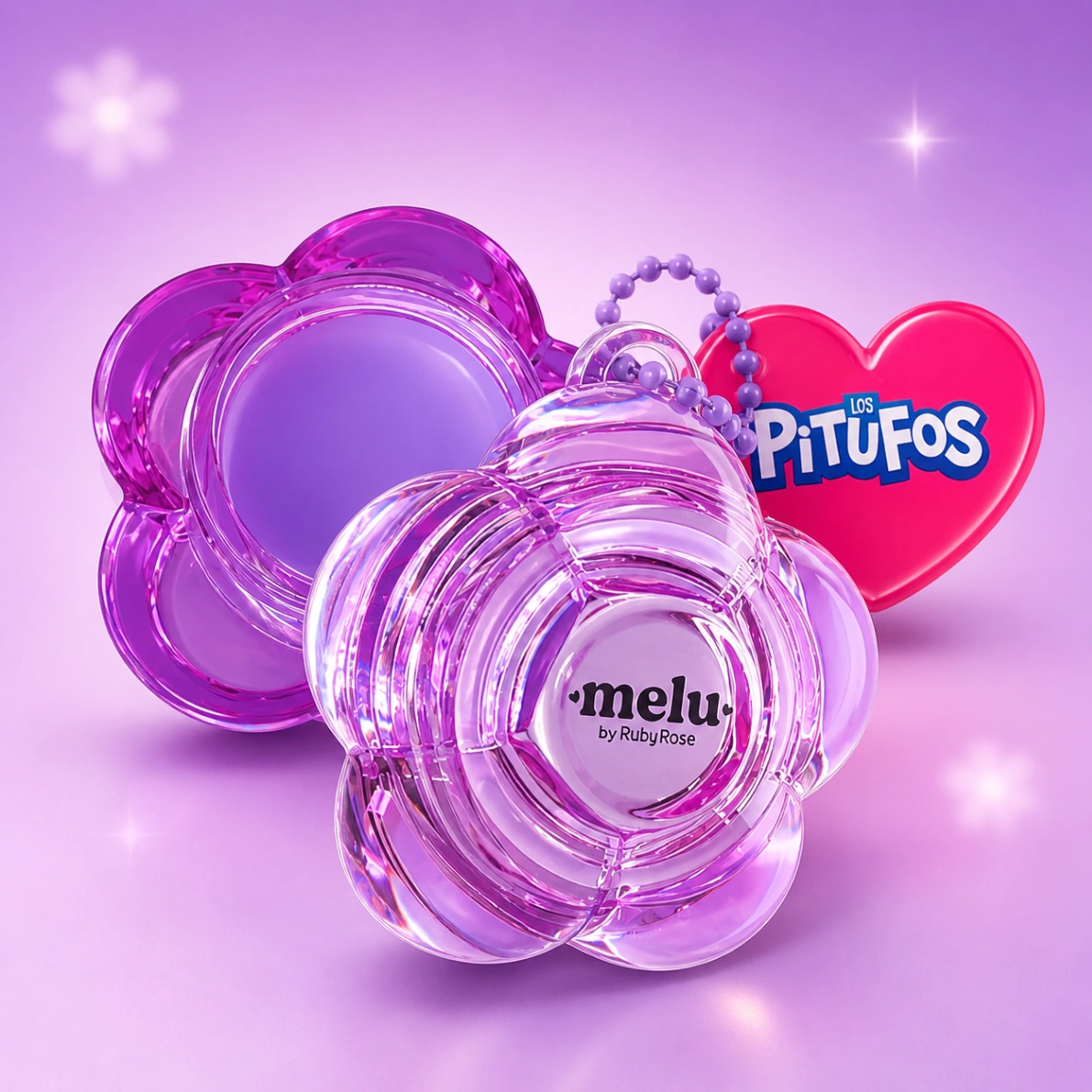 Lip Balm Flor Pitufos Ruby Rose