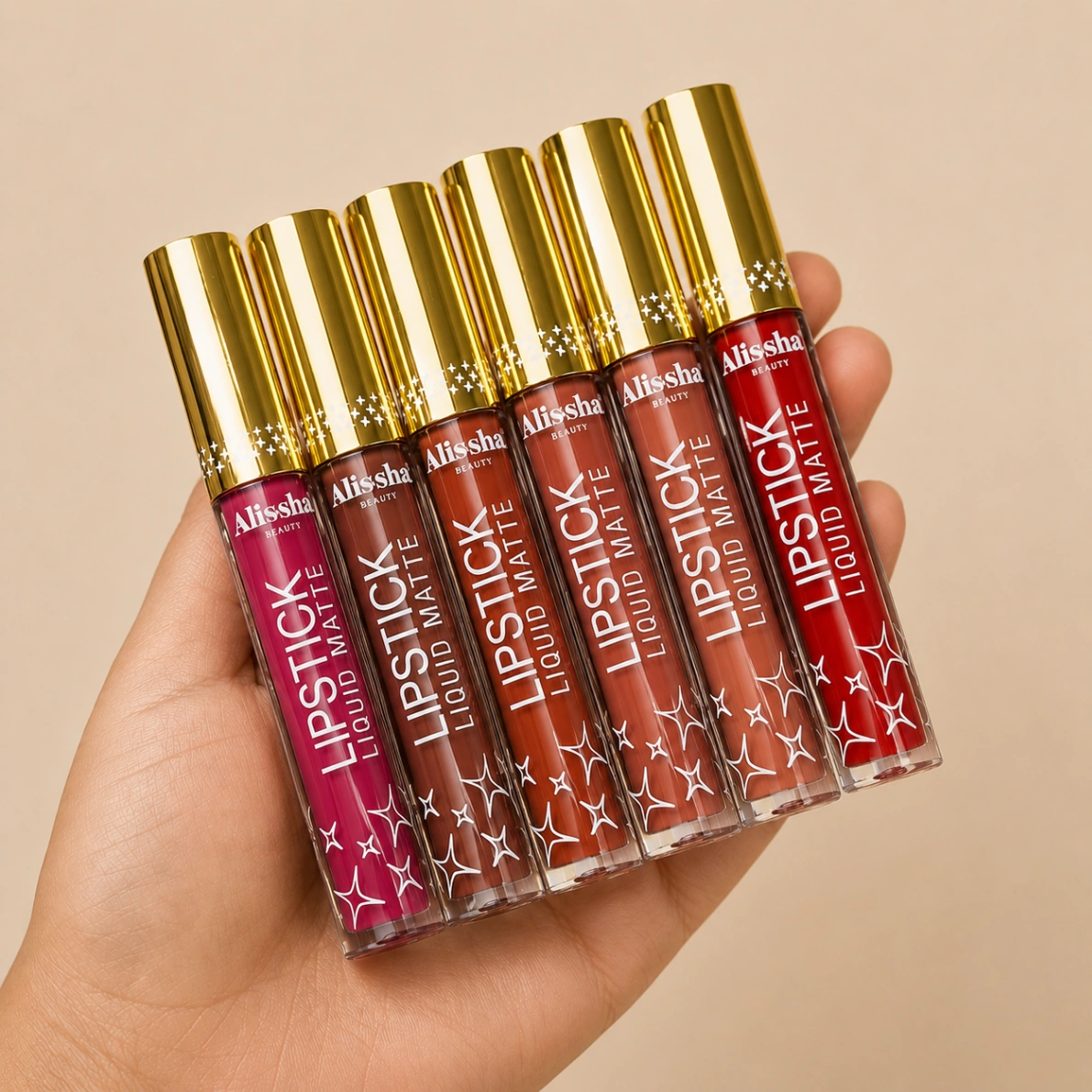 Labial Líquido Mate Alissha Beauty