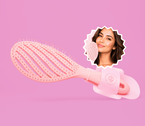 Cepillo Blooom Hair Silk Glow Bloomshell
