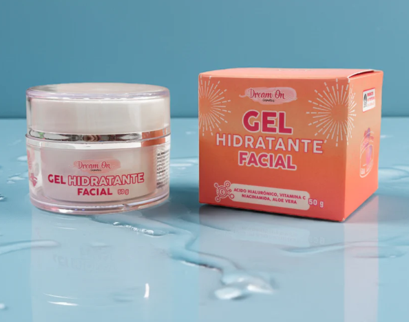 Crema Facial Hidratante en Gel - Vitamina C y Niacinamida Dream On Cosmetics