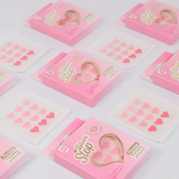 Parches Antiacné Corazón Bloom Stop Bloomshell