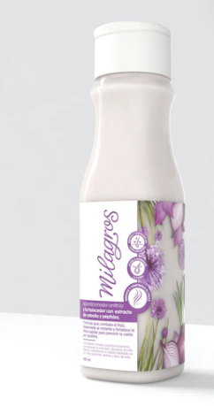 Acondicionador Antifrizz y Fortalecedor Con Extracto de Cebolla y Péptidos Milagros