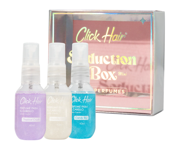 Kit Seduction Box mini perfumes Click Hair