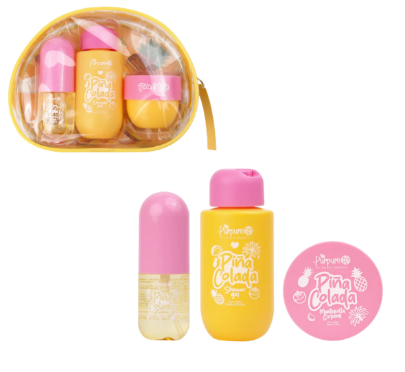 Kit Cartuchera Piña Colada Purpure