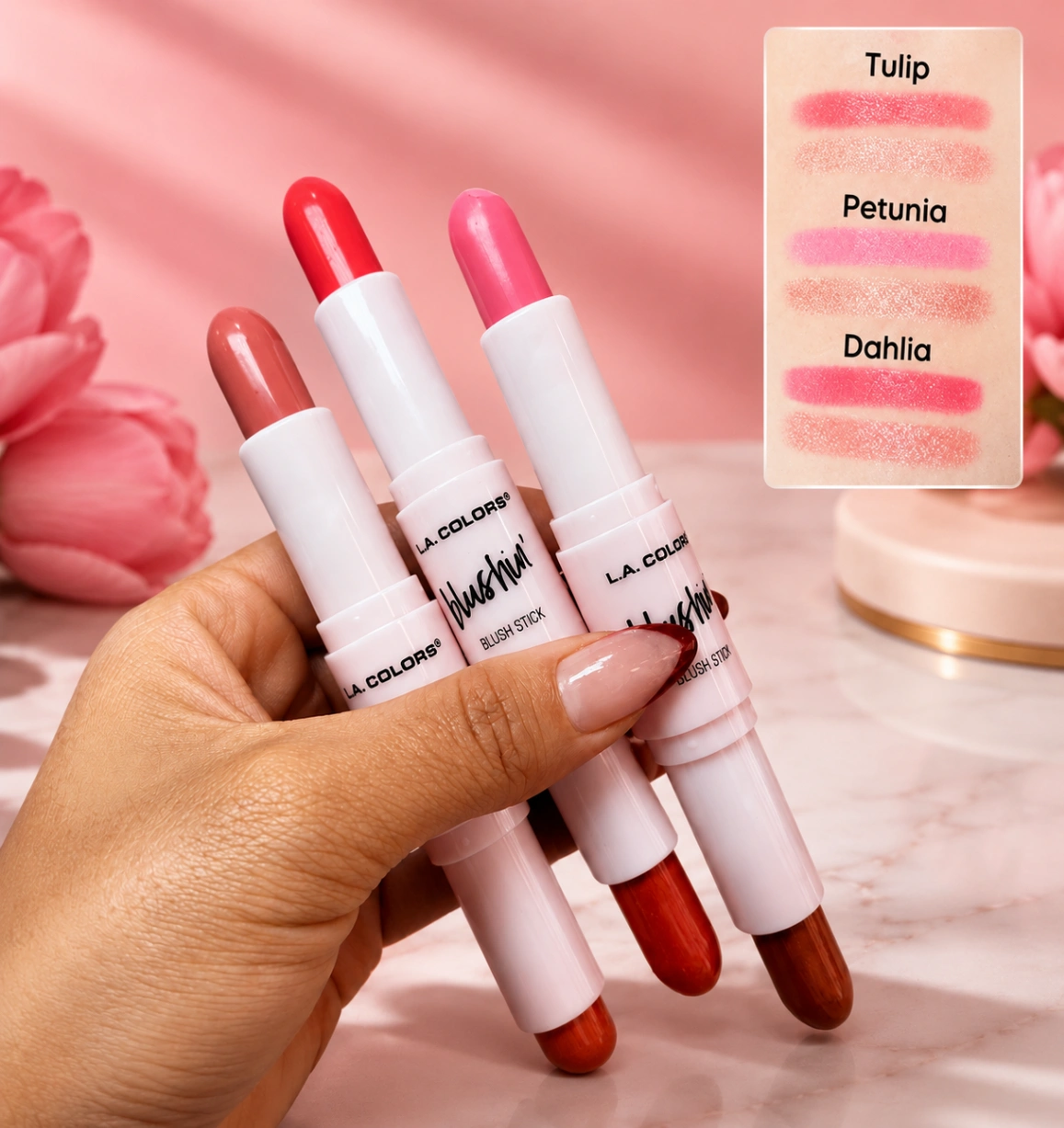 Rubor Duo en Barra Blushin L.A. Colors