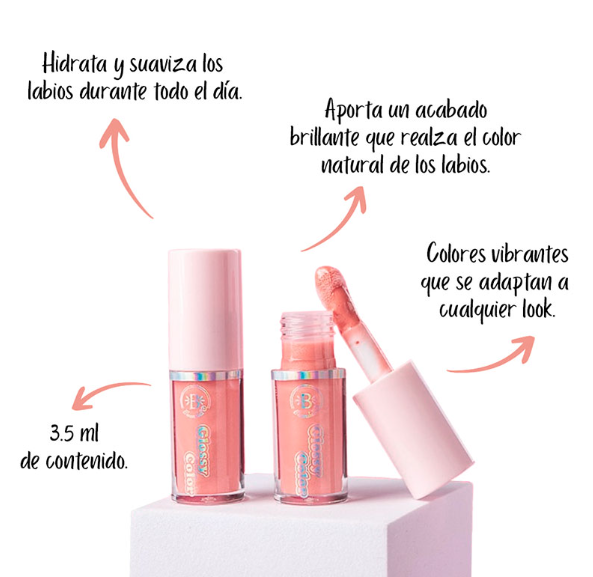 Glossy Color Brillo Labios Bloomshell