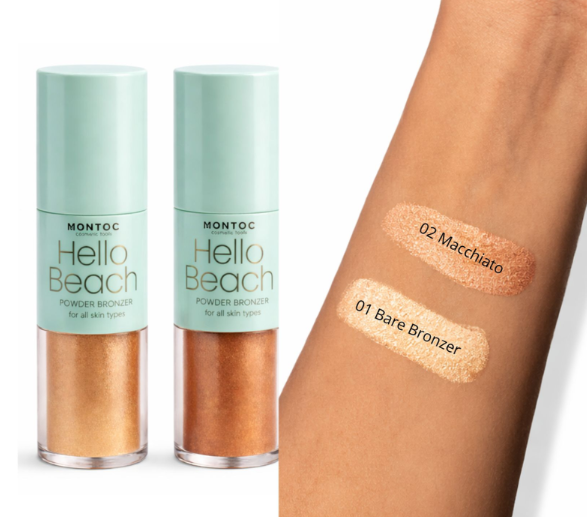 Bronzer Luminioso en Polvo Hello Beach Montoc
