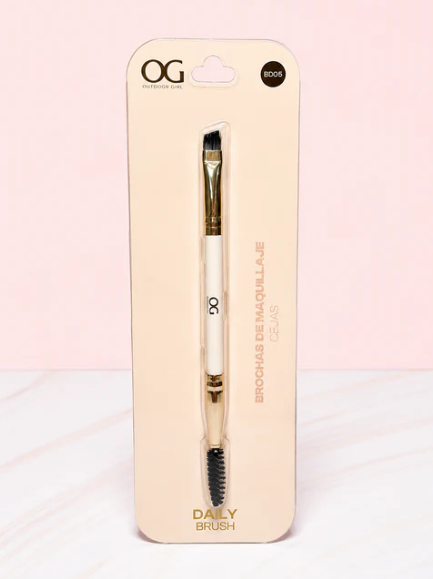 Brocha Profesional Doble de Cejas BD05 OG