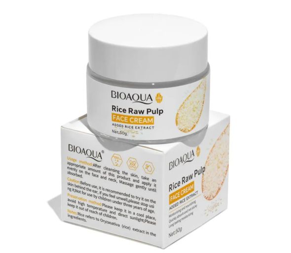 Crema Hidratante de Arroz Bioaqua